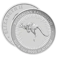 1oz Platinum Kangaroo